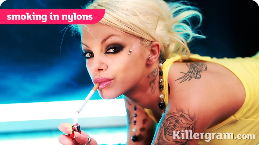 Smoking in Nylons