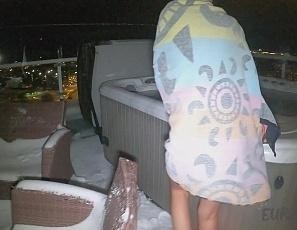 Underwater Jacuzzi Dildo Masturbating Rebeka Ruby with Miss Pussycats Helping Hand