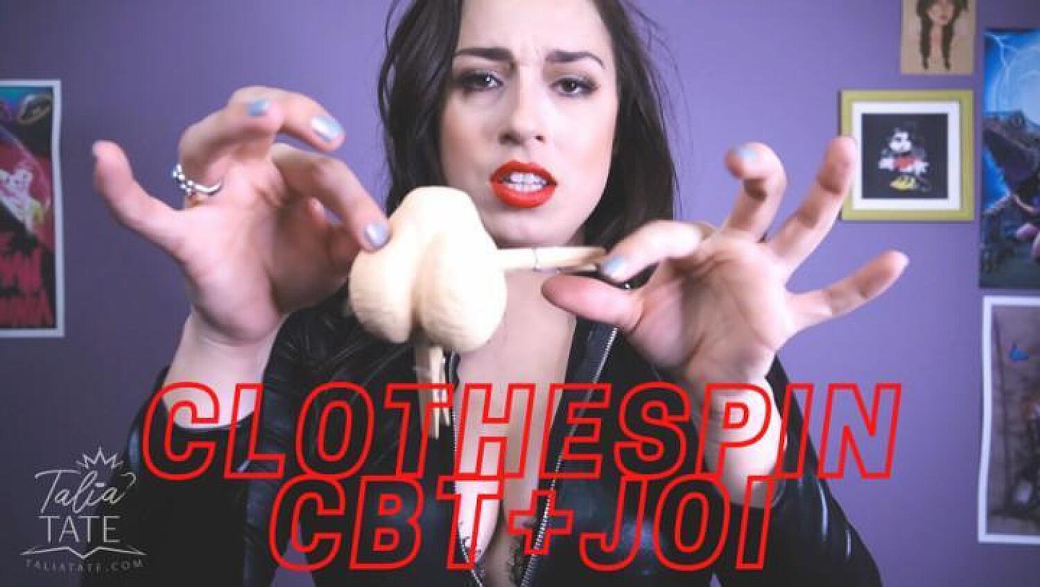 Clothespin Cbt+JOI