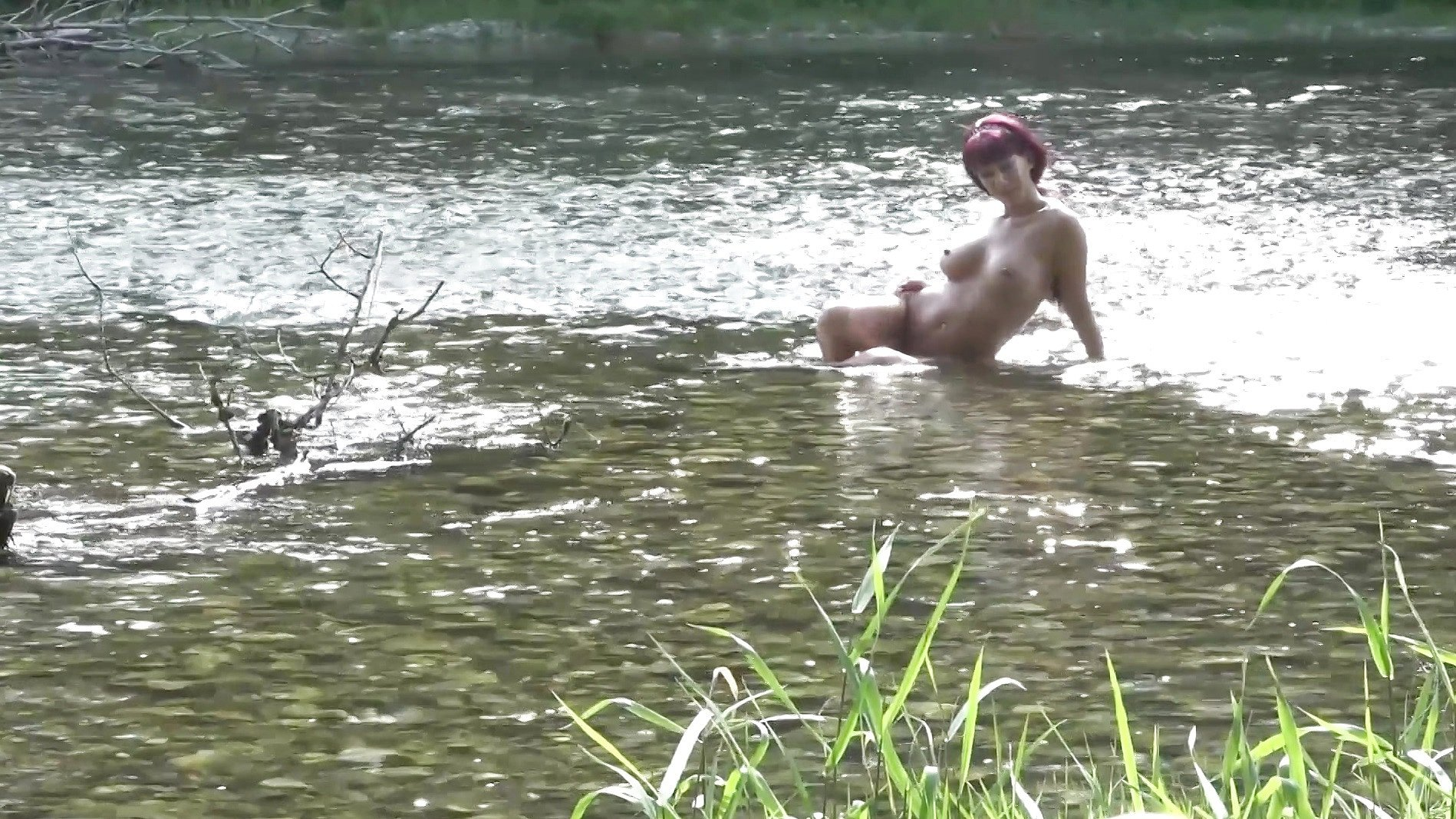 Samy Saint Gets Cuffed Between Two Guys By the River