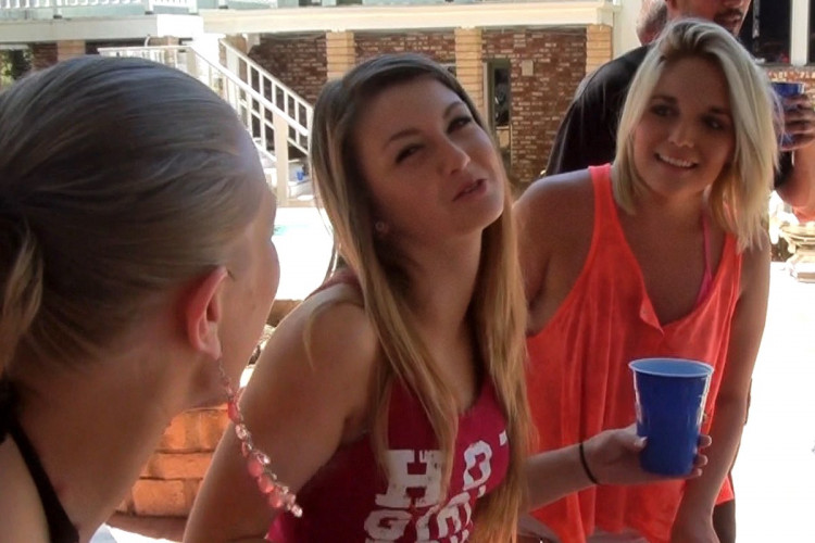 Pool Party Turns Into A Fuck Fest