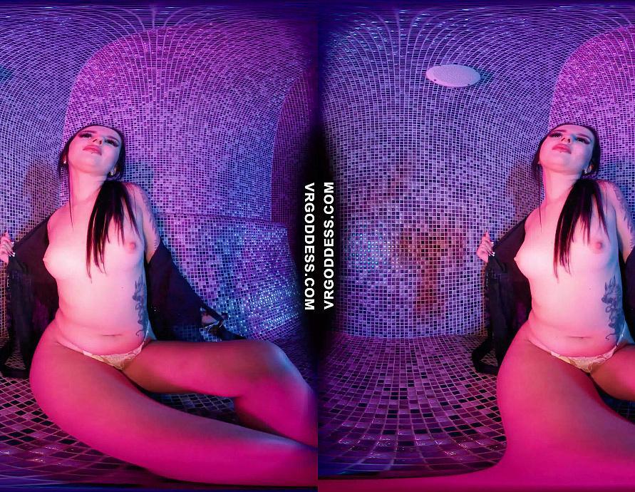 Veronika Lei Oiled Up And Naked In The Hot Sauna
