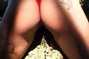 Outdoor Pissing with Whore