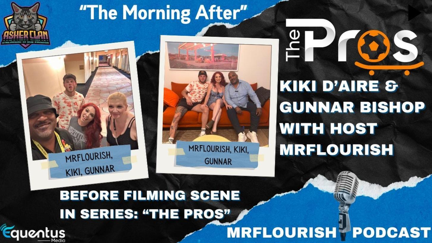 Mrflourish Podcast In Vegas With Guest Kiki D'aire And Gunnar Bishop