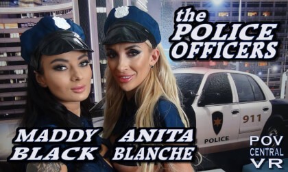 Anita Blanche and Maddy Black: the Police Officers
