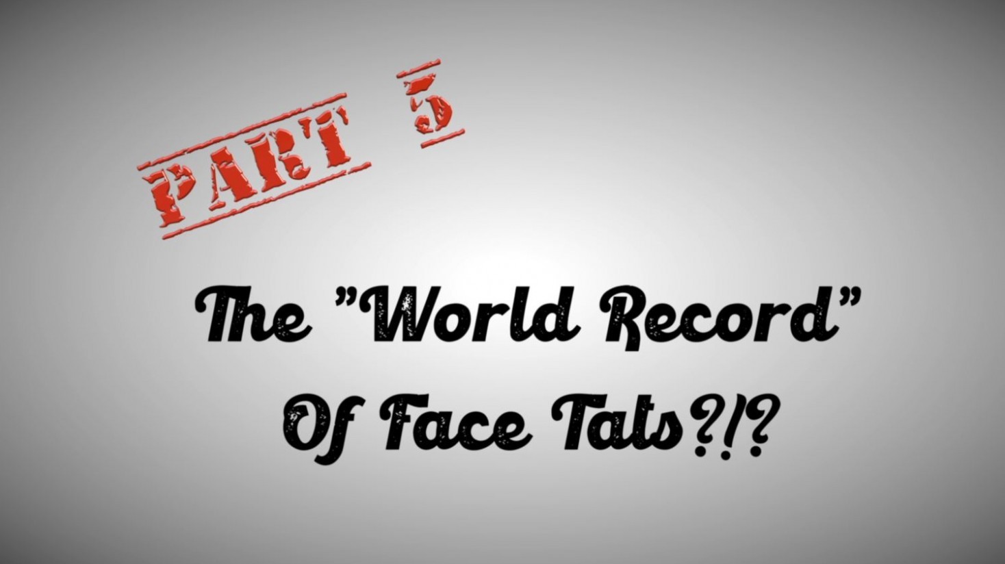 Part 5 - Many Faces of Mami - the World Record