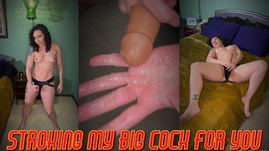 Stroking My Big Cock For You - Sinn Sage Female Supremacy Strapon Cock Worship Wmv