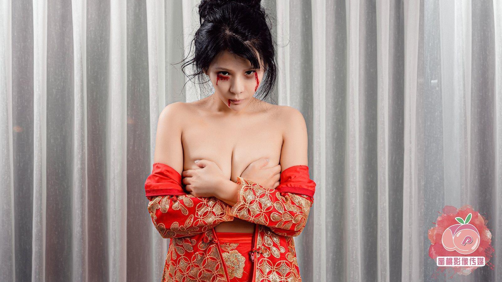 Lustful Female Ghost Possessed, Intense Thrusting And Bumping Into Reincarnation, And Her Sensitive Physique Screamed And Climaxed Continuously|PM013
