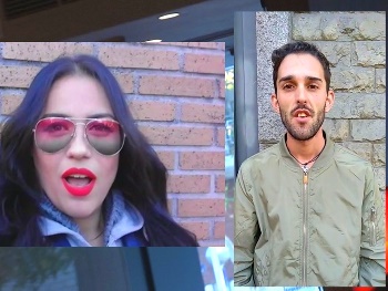 A Freed Girl's Enormous Boobs and the "Banderillero's" Drilling. Itzal and Jesulin Meet at First Fakings