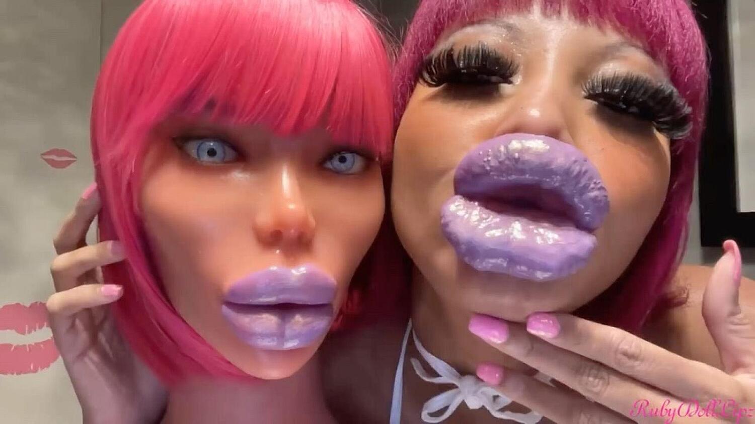 Lipstick #6+Soft Sex Doll Head