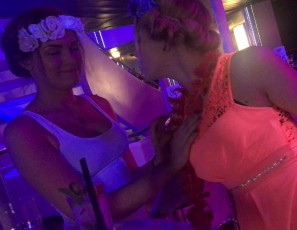 Sisterly Pussy Licking Love Home Video From Stockholm Cruise Very Explicit