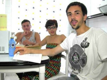 College Dudes From Santiago Make a Threesome with One of Them's Girlfriend. Amazing!
