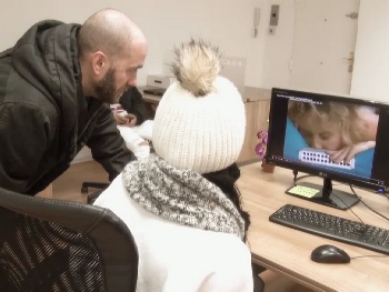 Sheila Gazes Stephen's Majesty Cock and Decides She Indeed Wants to Do Porn.