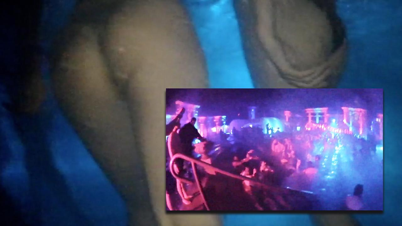 Underwater Ass At Budapest Pool Party