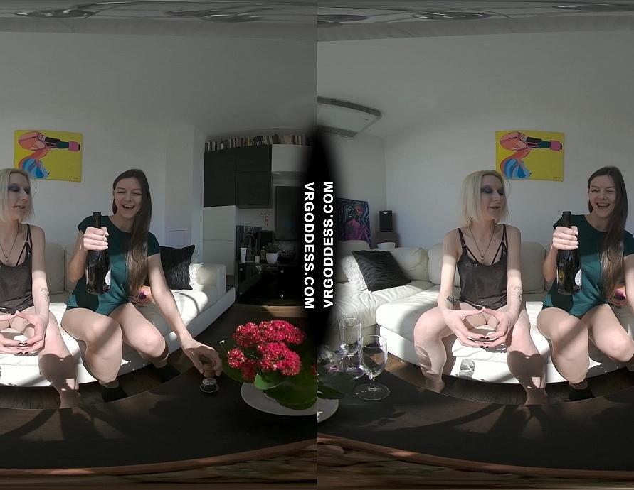 Double Dildo Lesbian Sex Ingrida Tribbing and Scissoring Rebeka Ruby Gut Wrenching Rfo Orgasm