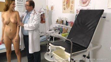 Busty Hottie And Doctor Voyeur Spy Cam Video