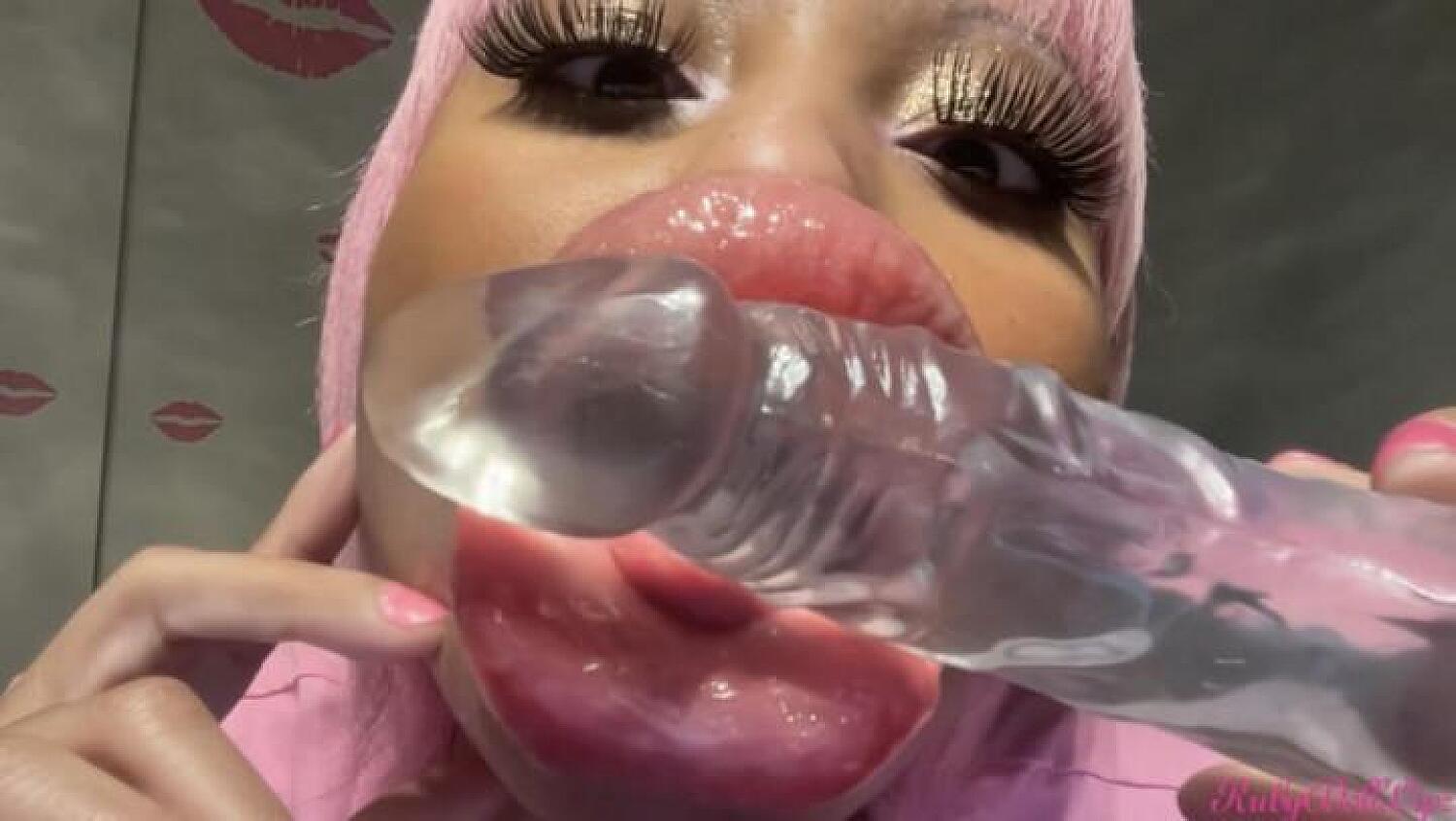 Lip Stretching Domination #6