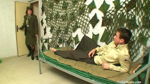 Army Old Young Sex With Lady Verka