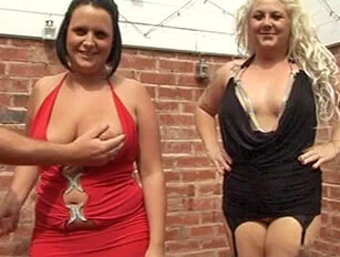 Sarah Jane & Eden's Rooftop Gangbang