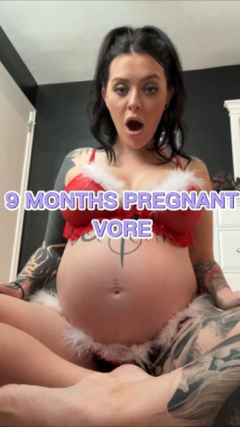 9 Months Pregnant Vore
