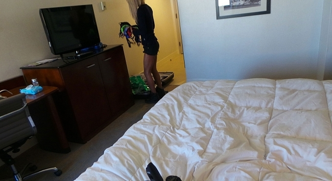 Japanese Ts Star Miran Jerks Off a Big Dick