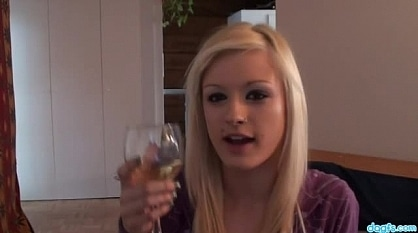 Frenchy Emo Babe Giving a Webcam Show to Her BF