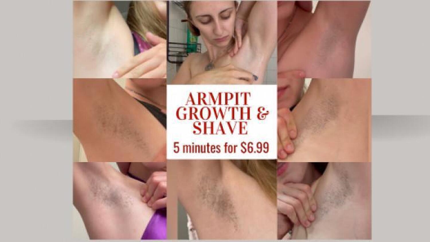 Armpit Growth And Shave