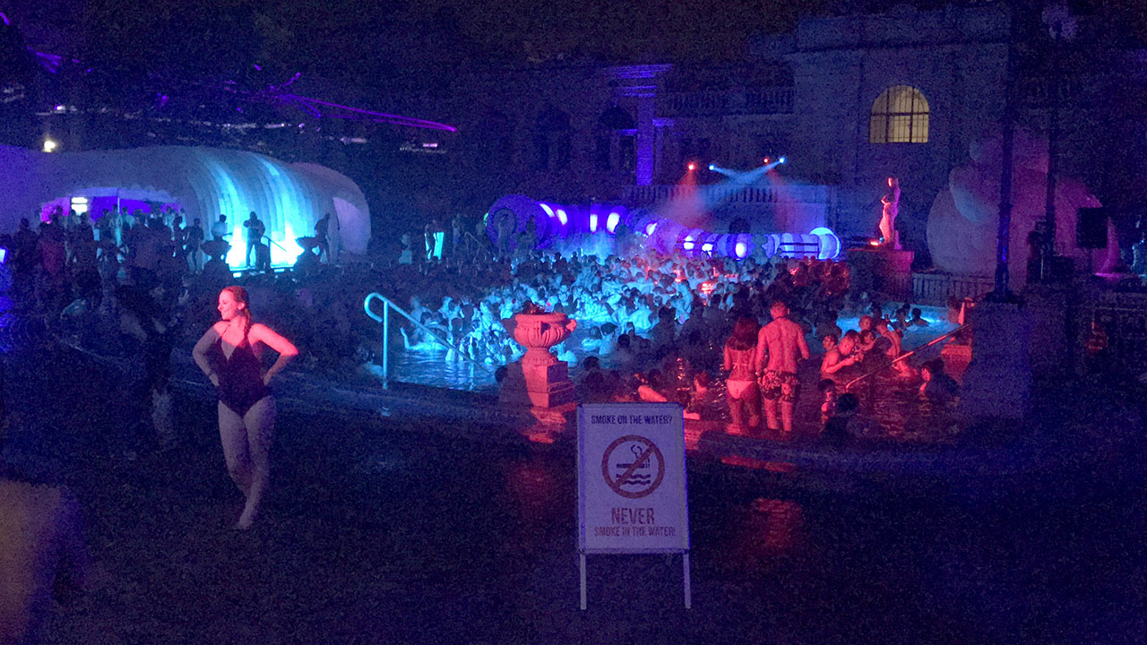 Budapest Bath Party