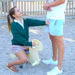 Munequita vs a Big Cock, Bigger Than Hers. a Morning Out in the Park with a Very Naughty Girl