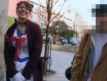 Nerd Hunters! Eva Becomes Sailor Moon and Goes on a Weeabo Nerd Hunting.