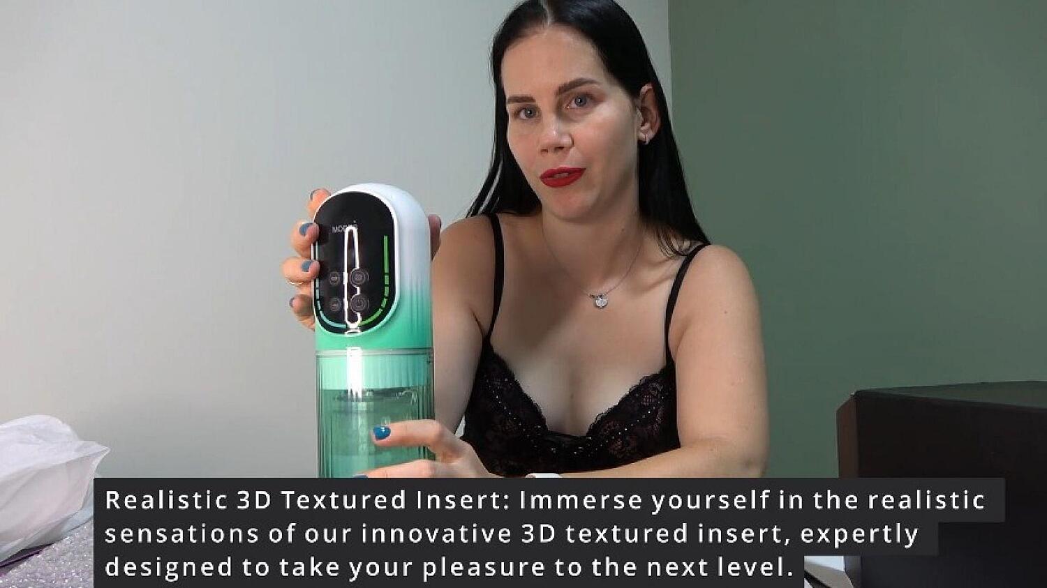 Anna Unboxes Tests Xspacecup Masturbator And Gives Footjob