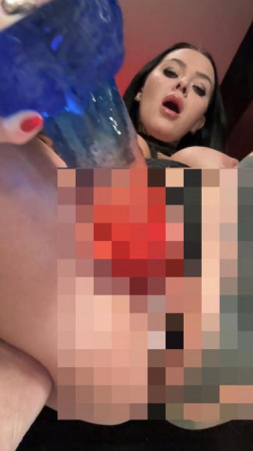 Big Red, White, & Blue Dildo