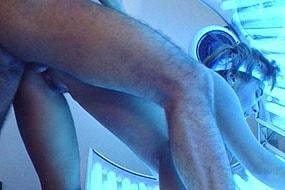 Funny Sex in Solarium