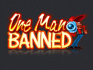 One Man Banned logo