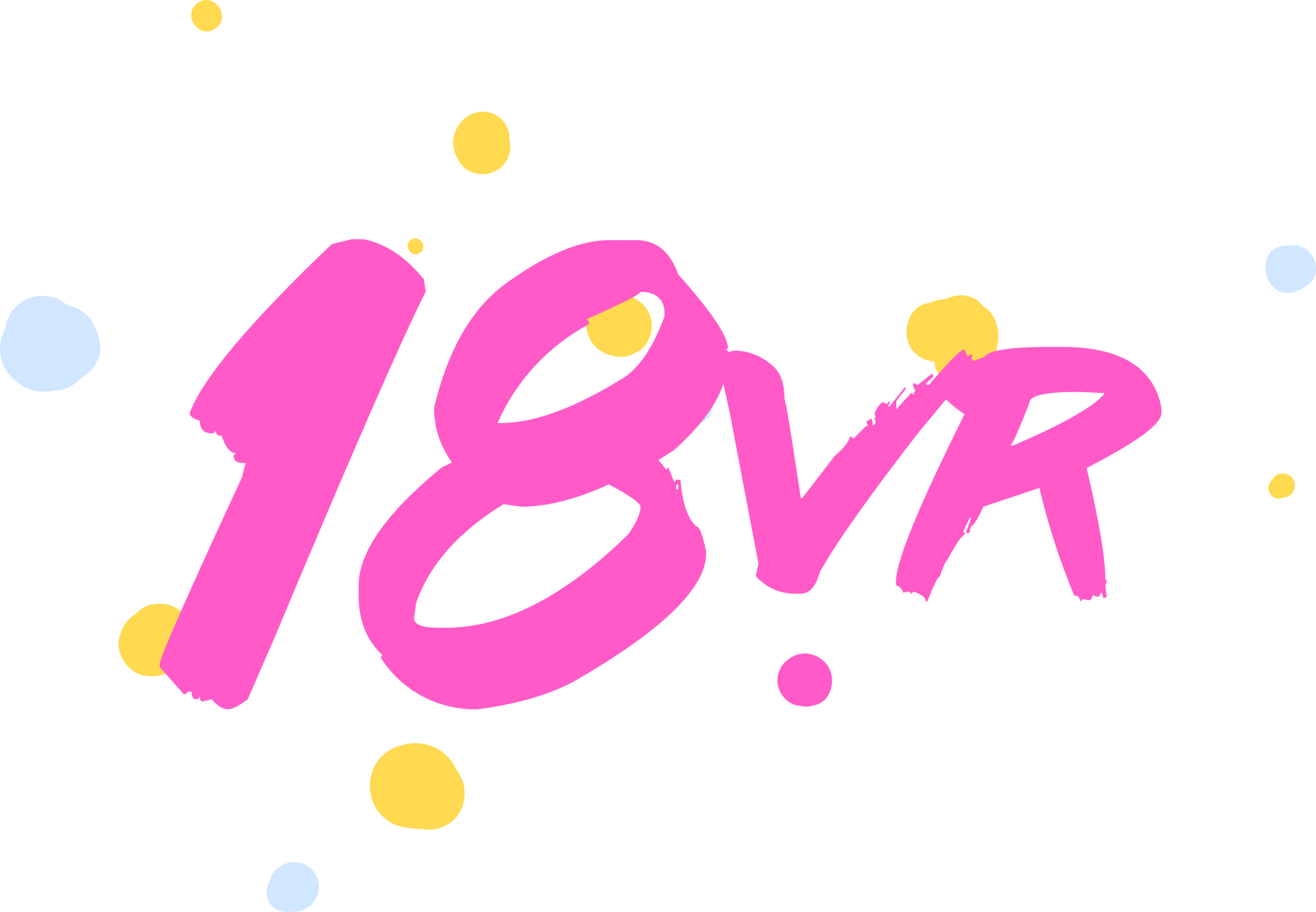 18 VR logo