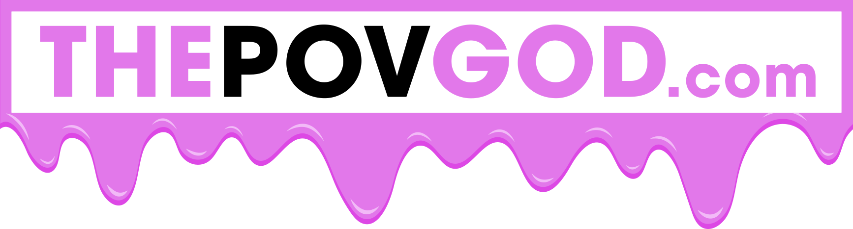 The POV GOD logo