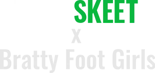 Team Skeet X Bratty Foot Girls logo