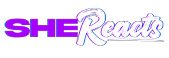 She Reacts logo